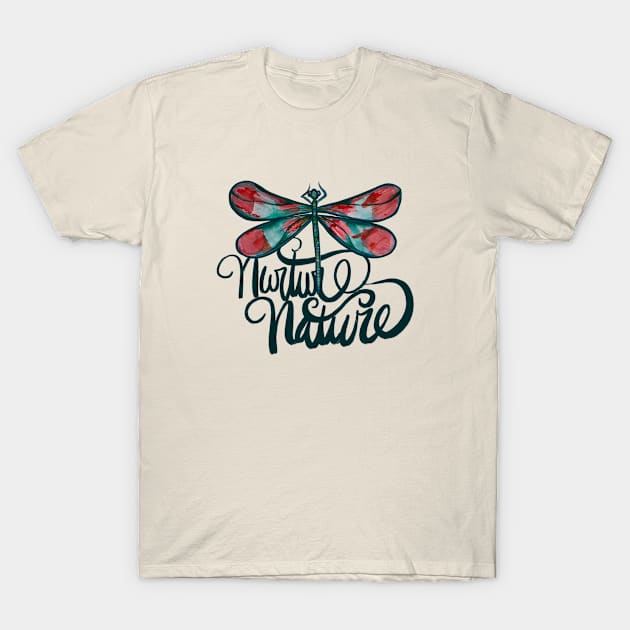 Nurture Nature T-Shirt by bubbsnugg